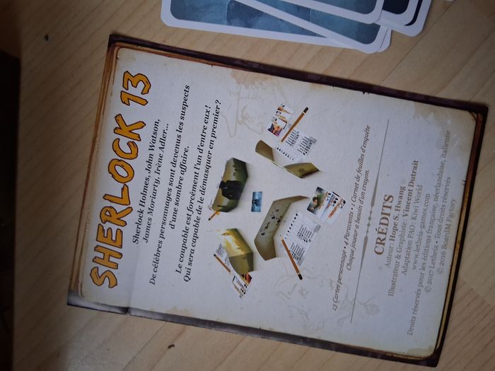 Jeu sherlock 13 - photo numéro 5