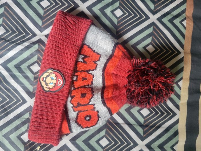 Bonnet mario 5.8 ans