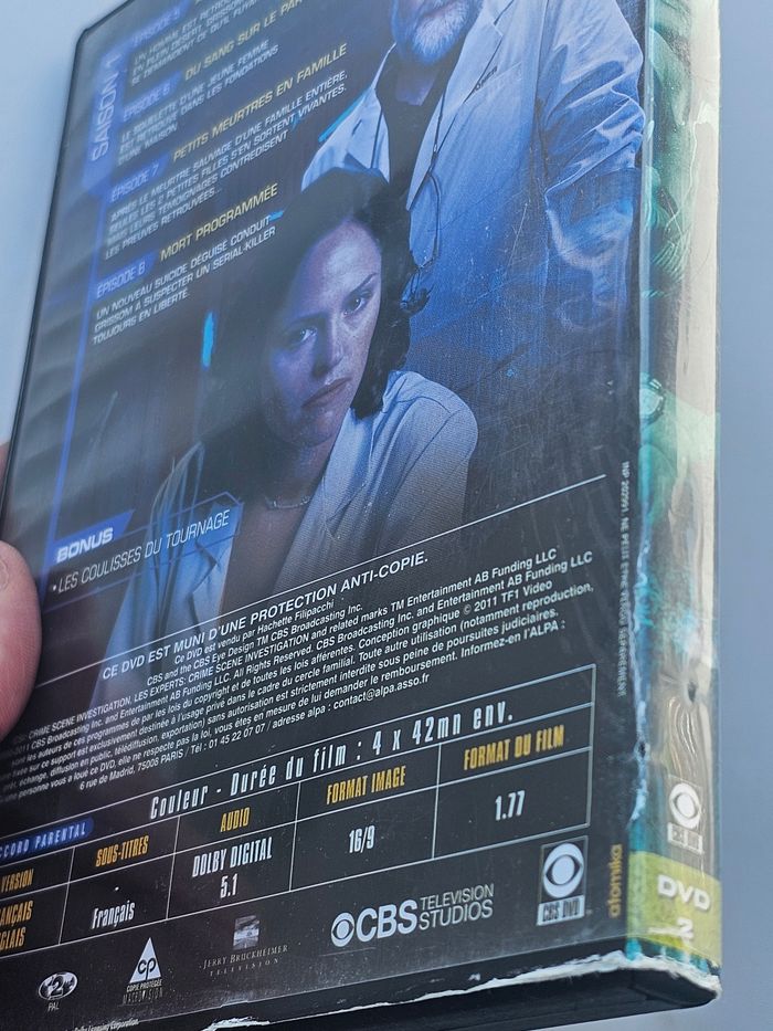 Dvd les experts saison 1 - photo numéro 3