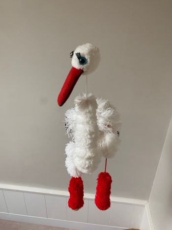 Marionnette cigogne