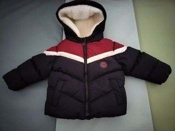 Manteau doublé polaire kiabi tbe 18 mois