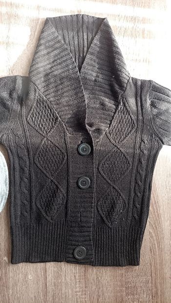 Veste noire taille s