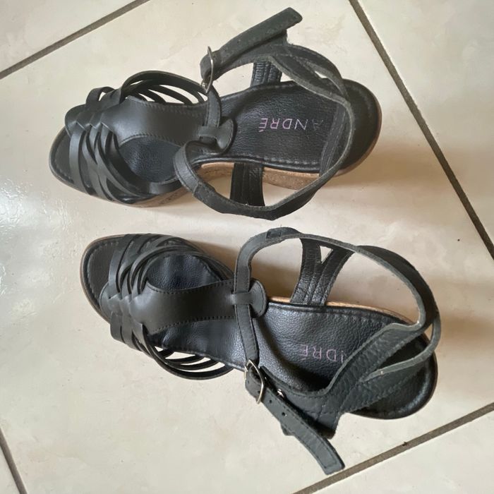 Chaussures talons compensées  de 9,5 cm