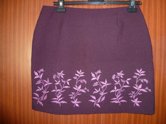 jupe brodée -"Pas des Anges"