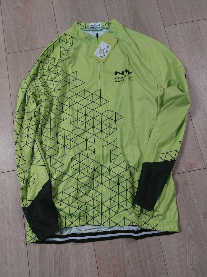 Maillot vélo 🚲 manches longues Neuf - photo numéro 2