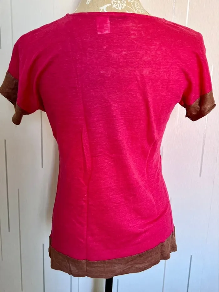 T shirt taille 40 en lin - photo numéro 4