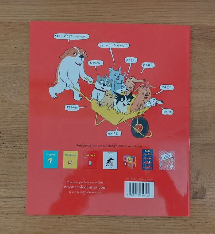 Tout tout sur les toutous -
l'école des loisirs - photo numéro 5