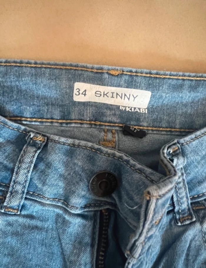 Jean skinny taille 34 Kiabi - photo numéro 2