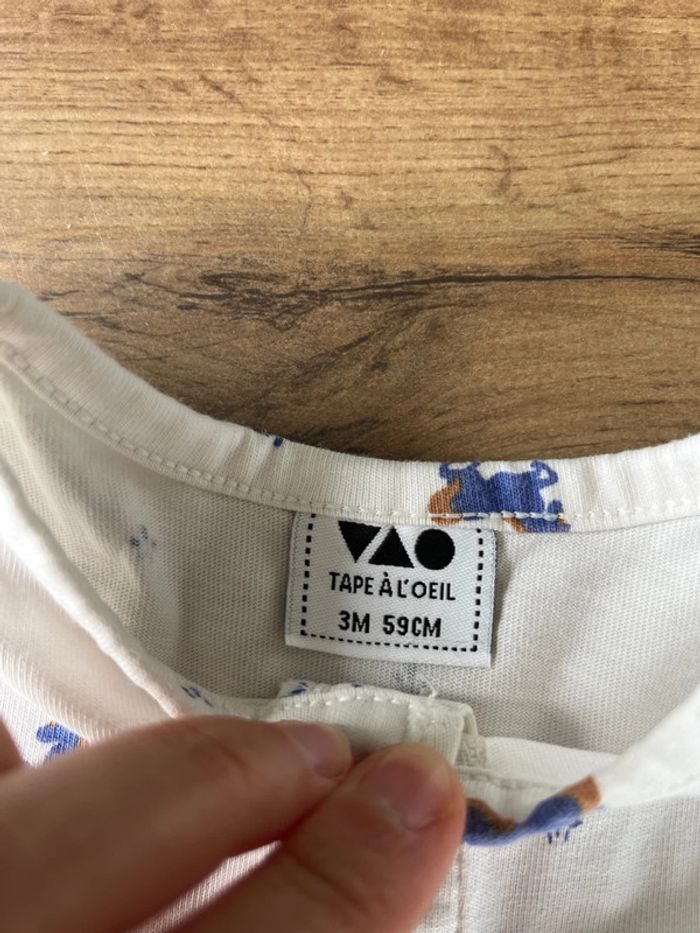 Pyjama tape à l’œil 3 mois - photo numéro 2