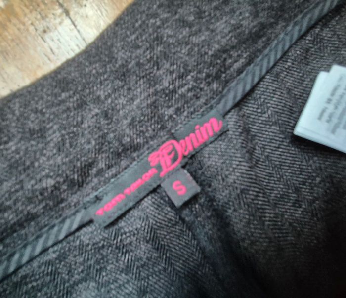 Pantalon tailleur femme hiver gris fonce tom tailor taille 36 S - photo numéro 3