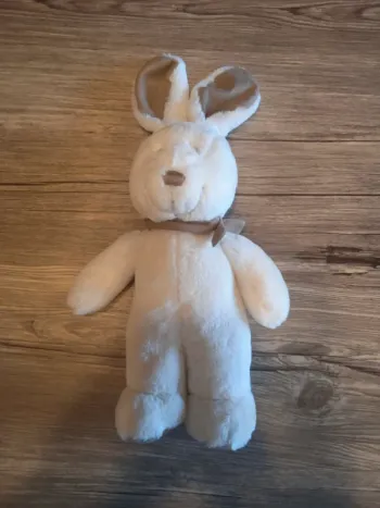 Peluche lapin hauteur 34 cm