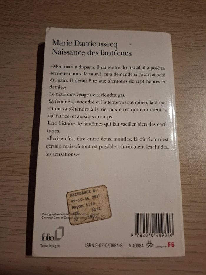 Naissance des fantômes - photo numéro 2