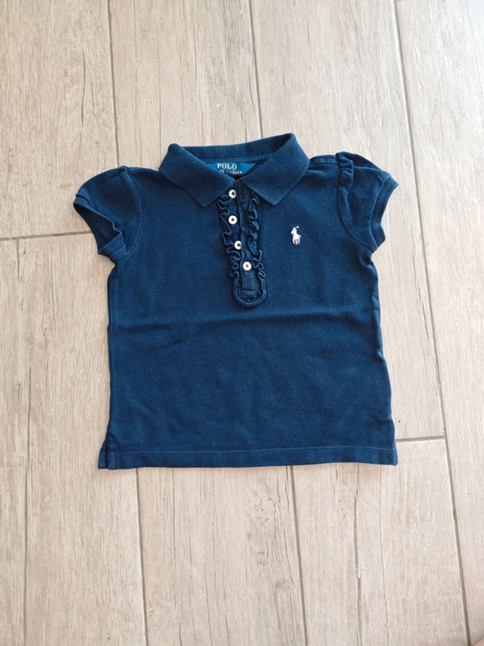 Polo bleu marine Ralph Lauren 3 ans