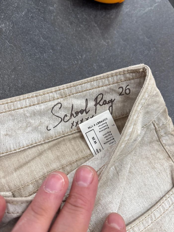 Pantalon slim vintage school rag taille 26 - photo numéro 4