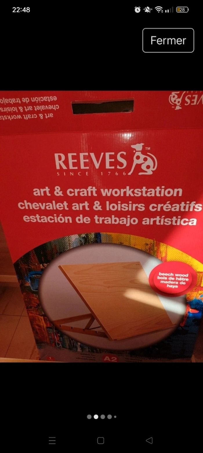 Chevalet de peinture - photo numéro 2