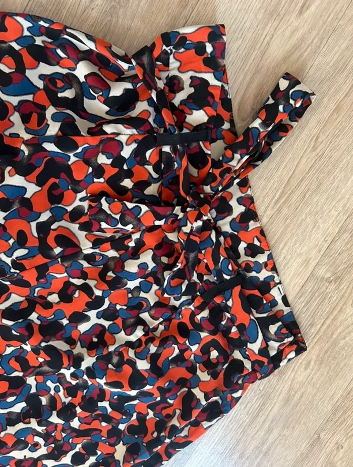 Les petites pantalon fluide, été imprimé taille M/38 Rouge/noir/blanc, multicolore - photo numéro 6