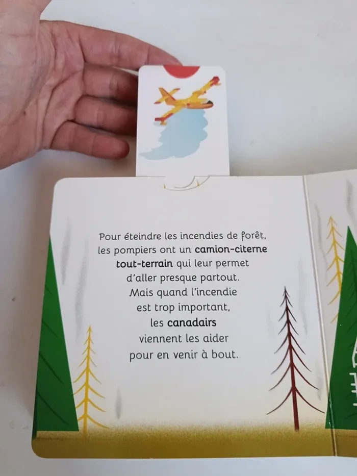 Livre animé les pompiers - photo numéro 15