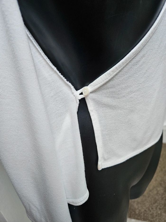 In Wear blouse blanche croisée taille XS - photo numéro 4