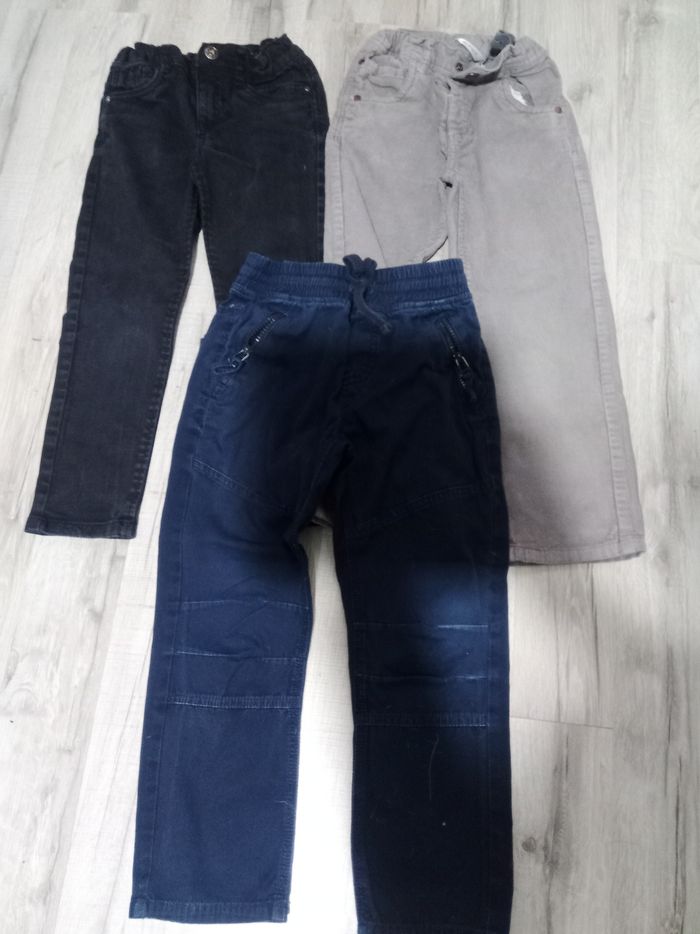 Lot de 3 pantalons garçon 5 ans