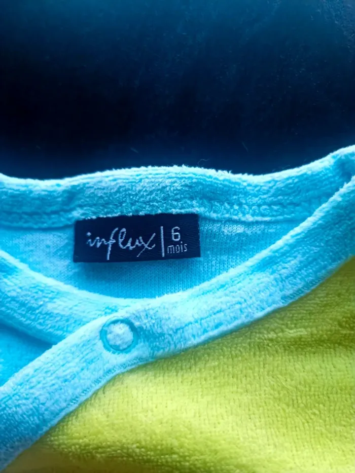 Lot pyjamas velours 6 mois - photo numéro 7