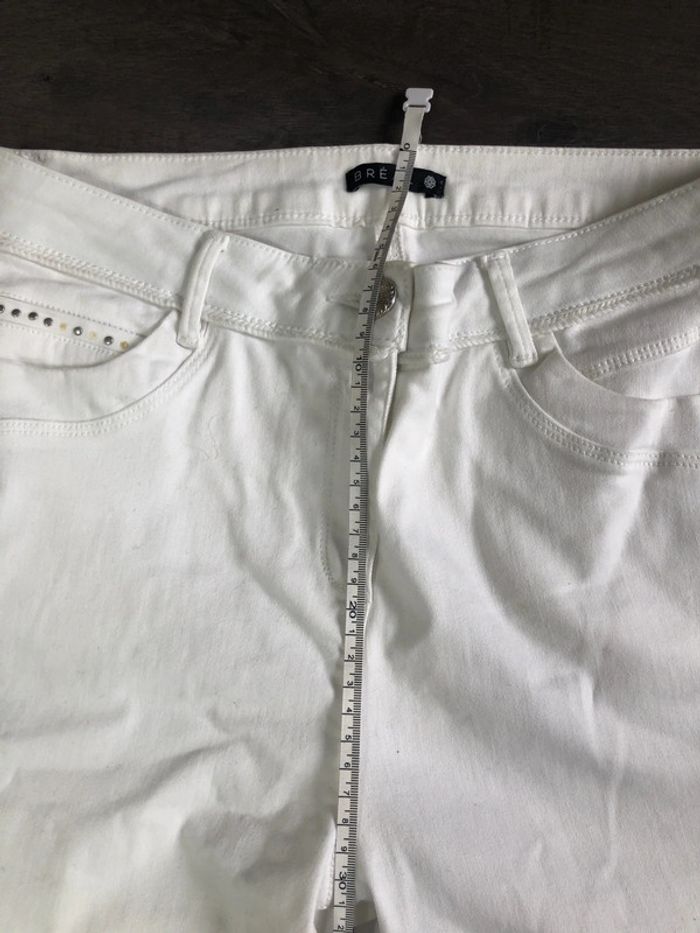 Jean blanc Breal taille 38 - photo numéro 8
