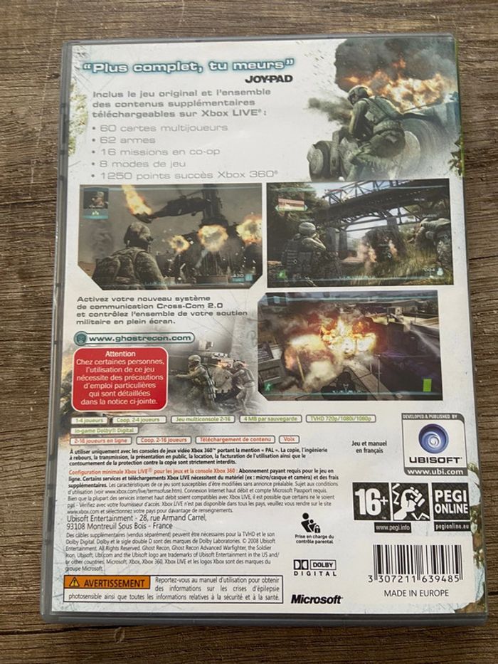 Ghost recon advanced warfighter 2 xbox 360 - photo numéro 4