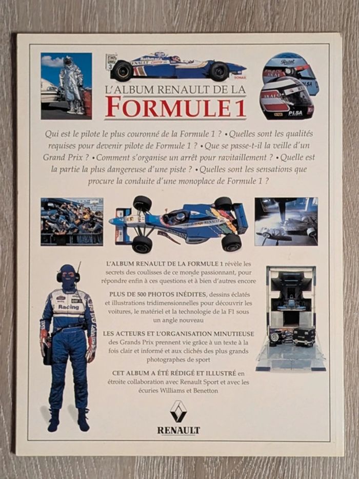 L'album Renault de la Formule 1 - photo numéro 2