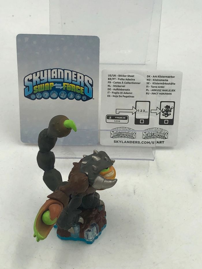 Figurine Skylanders Swap Force Twin Blade Chop Chop + cartes - photo numéro 4