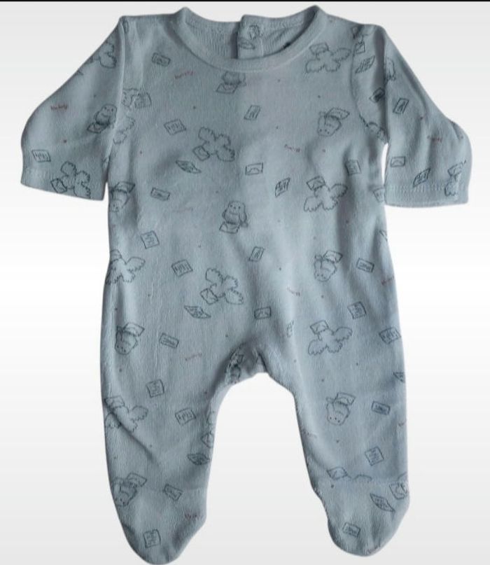 Lot de cinq Pyjamas bébé en 1 mois, de plusieurs marques - photo numéro 5