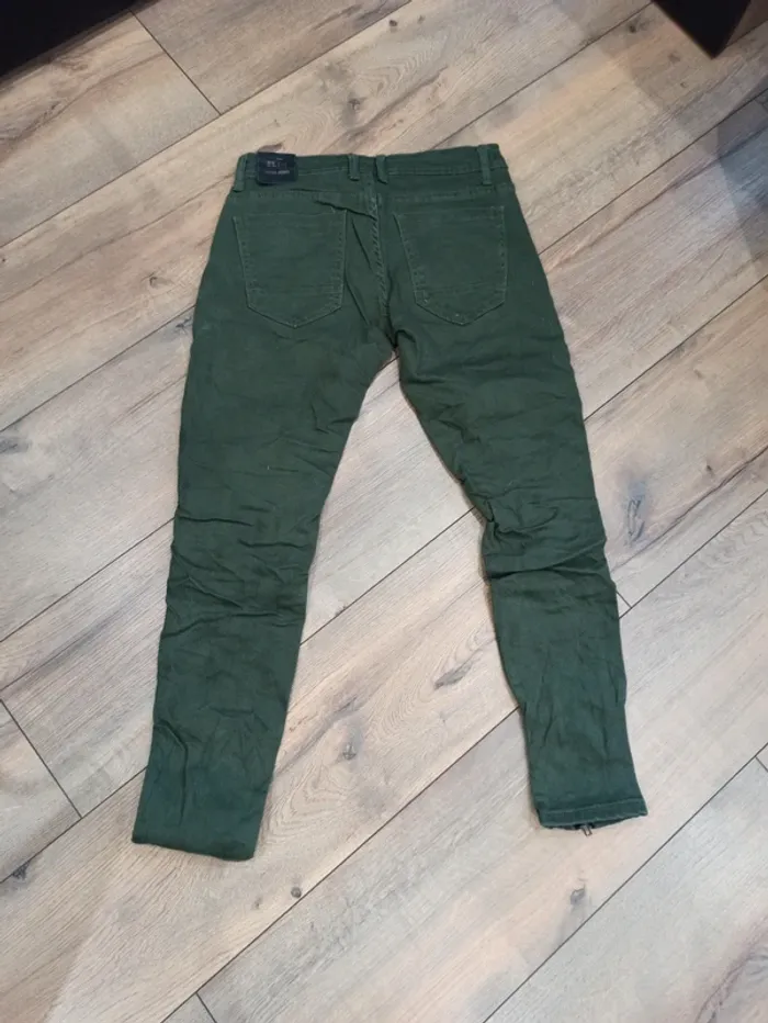 Jeans slim kaki pour homme 30US/40FR - photo numéro 2