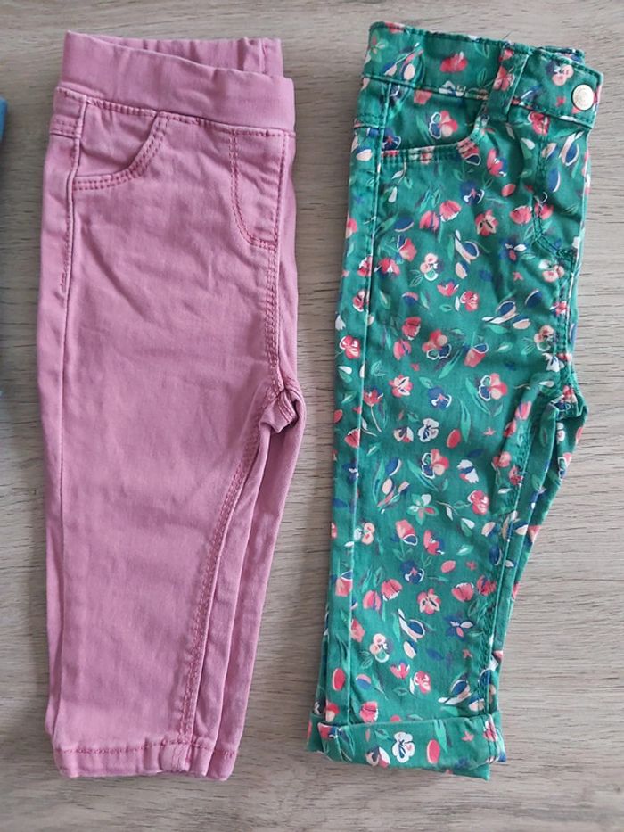 Pantalons fille 6 mois TAO - photo numéro 4
