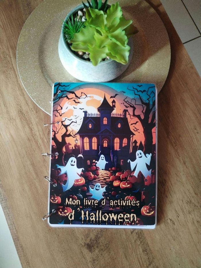 Livre d'activités Halloween