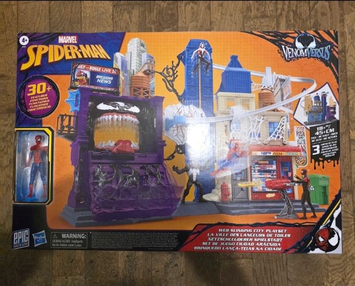 🕷️ Marvel Hasbro Spider-Man Venom Versus
Coffret La Ville des Lanceurs de Toiles