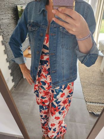Veste en jean brut Kiabi neuf