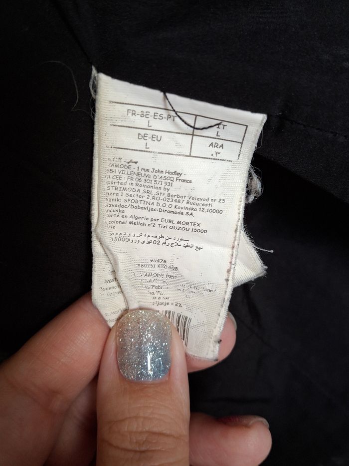 Manteau gris avec capuche fausse fourrure Pimkie  Taille L - photo numéro 5