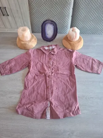 Chemise longue fille taille 10 ans
