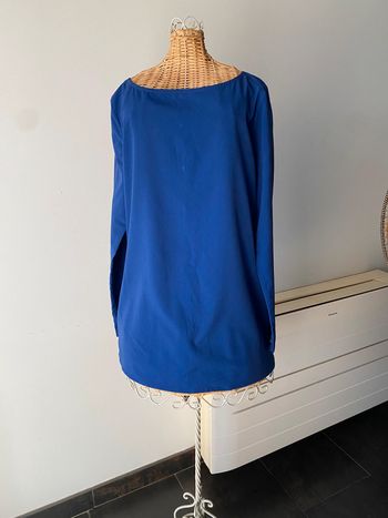 Blouse Zara bleu roi taille 36