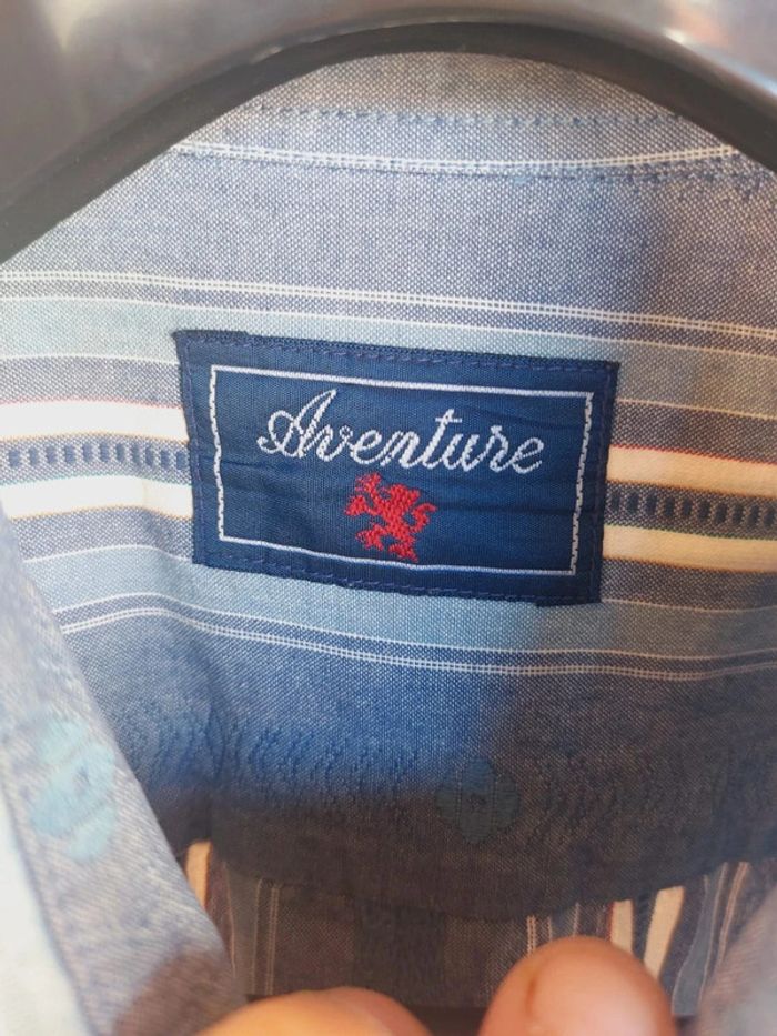 Chemise manches longues Aventure XXL - photo numéro 2