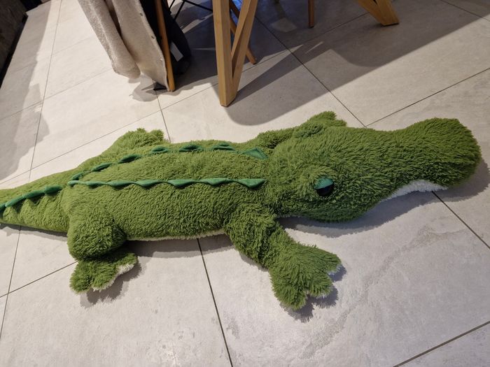 Peluche géante crocodile 🐊 - photo numéro 2