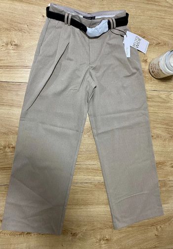 Pantalon stradivarius avec ceinture taille 34