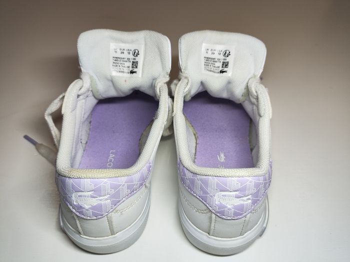 Lacoste Powercourt Signature Enfant Fille Violet Lila Taille 29 - photo numéro 6