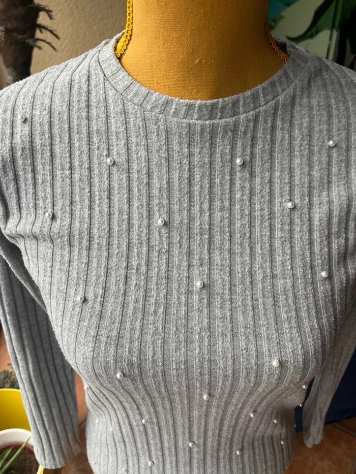 pull maille zara - photo numéro 3