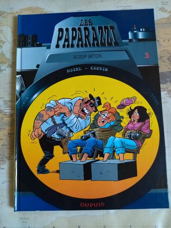 BD Les Paparazzi - Tome 3 : Scoop Béton