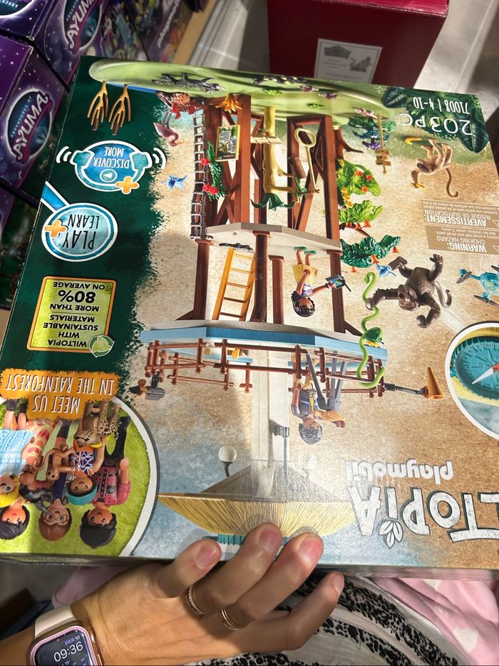 71008 Playmobil Wiltopia Tour de recherche avec boussole