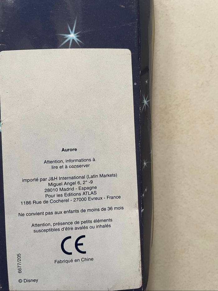 Poupée Disney atlas aurore - photo numéro 2