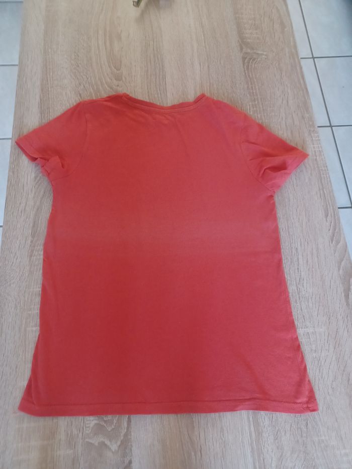 Tee shirt rouge 12 ans - photo numéro 3
