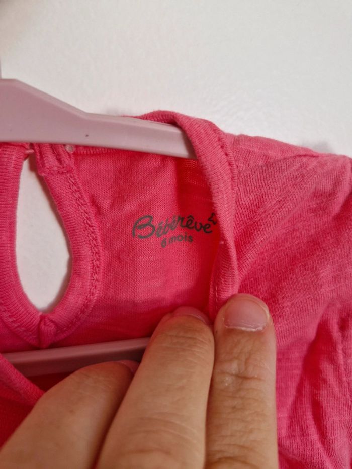 Tee shirt bébé rêve - photo numéro 4