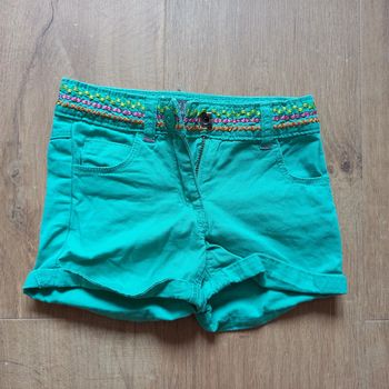Short turquoise 18 mois/ 2 ans