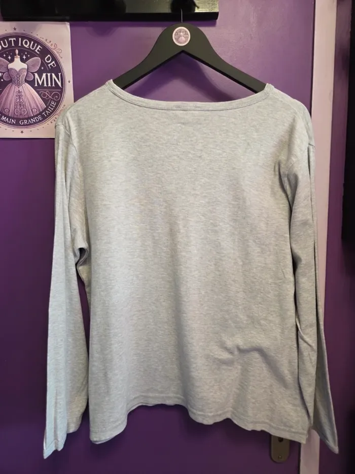Tee-shirt manches longues extensible T46 Fashion + - photo numéro 5