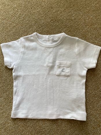 T-shirt petit bateau 12 mois